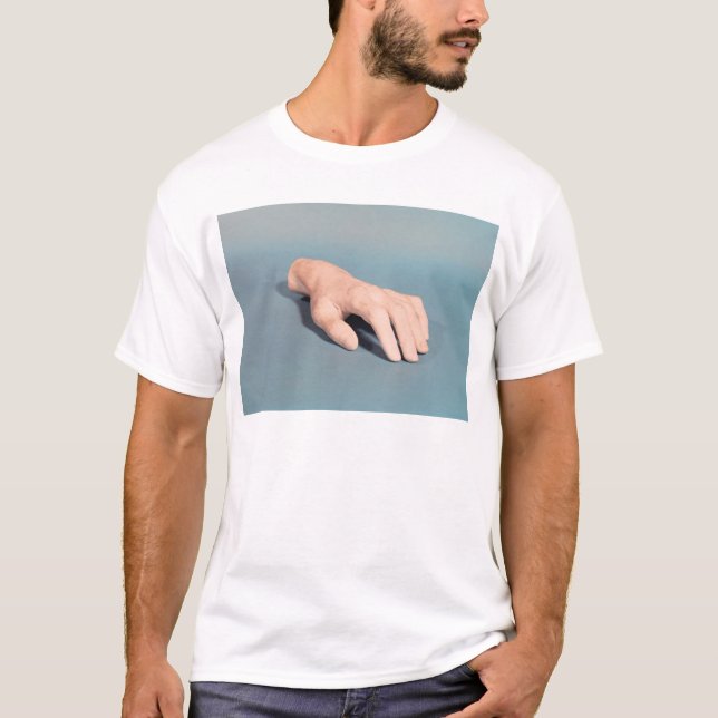 Camiseta Un molde de la mano de Federico Chopin (Anverso)