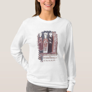 Camiseta Un monje, un obispo y un abad