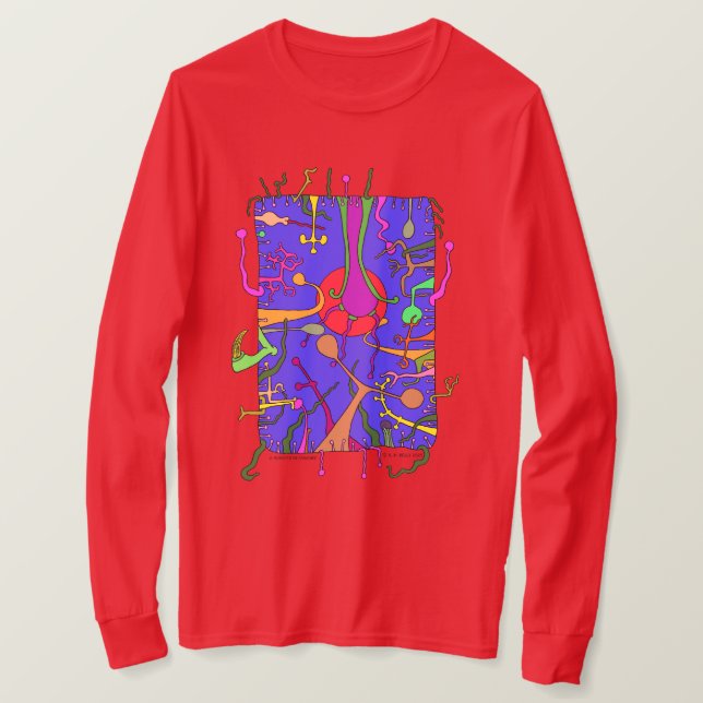 Camiseta UN MONSTRUO EN PARAÍSO - Arte usable (Anverso del diseño)