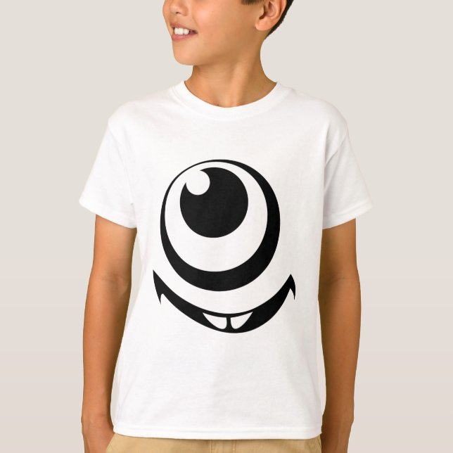 Camiseta Un monstruo ocular disfrazar ideas fáciles de disf (Anverso)