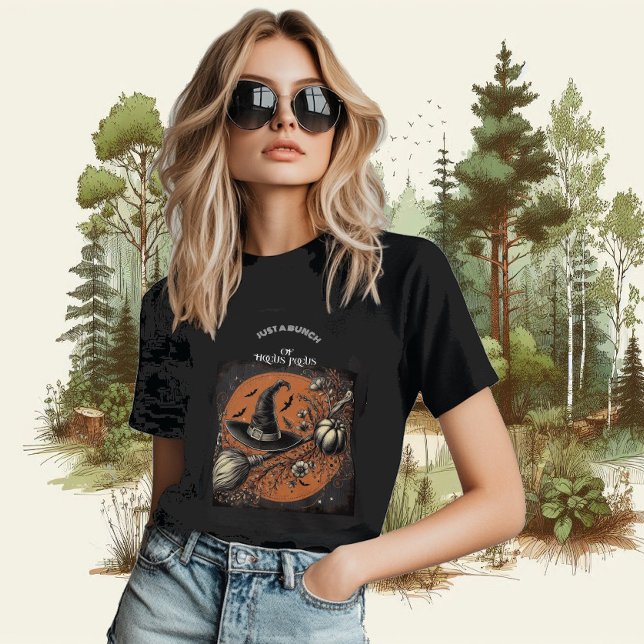 Camiseta Un montón de Fiesta de bruja malvada de ocus Pocus (A Bunch of Hocus Pocus Vintage Wicked Witch Party T-Shirt)