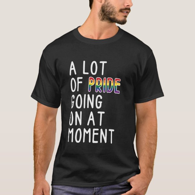Camiseta Un Montón De Orgullo En Este Momento Funny Orgullo (Anverso)