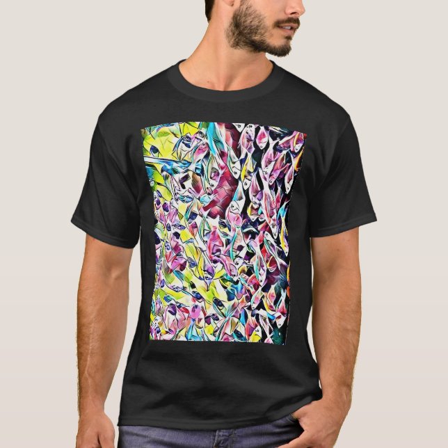 Camiseta Un montón de peces (Anverso)