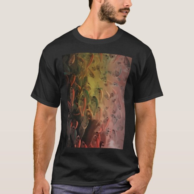 Camiseta Un montón de peces (Anverso)