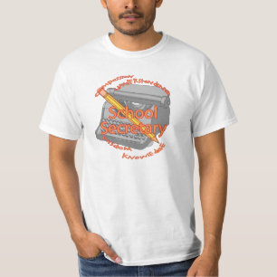 Camiseta Un motor de secretario de escuela