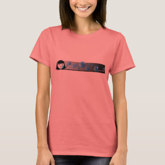 Camiseta Un muelle cortado que sopla muchas burbujas