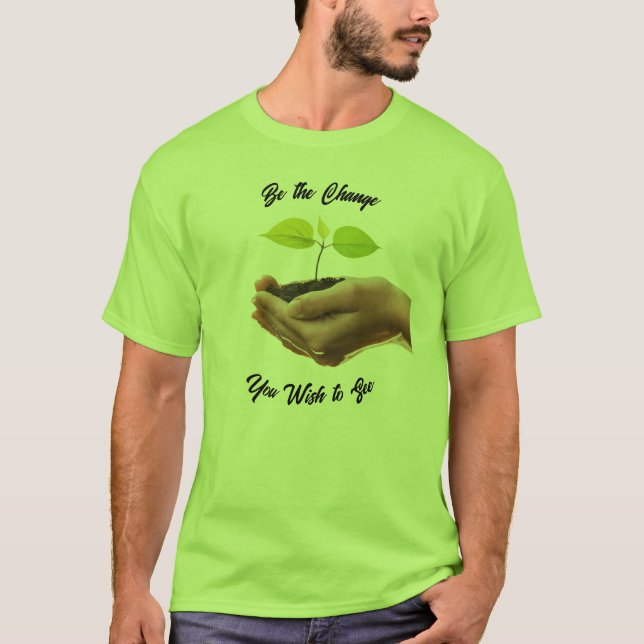Camiseta Un mundo en tus manos (Anverso)