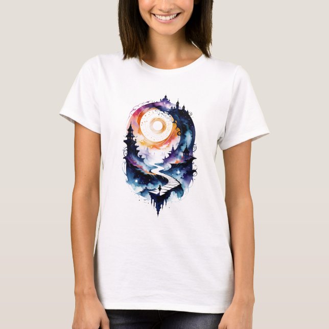 Camiseta Un mundo fantástico (Anverso)
