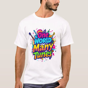 Camiseta "Un mundo, muchos Túnez: Un tributo a la música gl