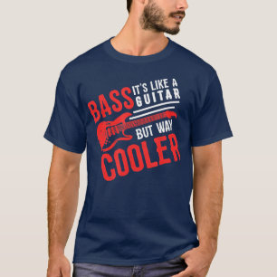 Camiseta Un músico gracioso que rito con guitarra basal