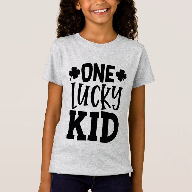 Camiseta Un niño afortunado