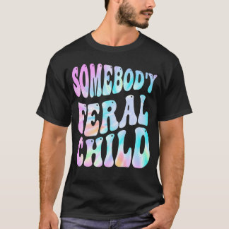 Camiseta Un niño gracioso de alguien, Groovy Tye (en Ba