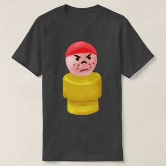 Camiseta Un niño pequeño y malhumorado