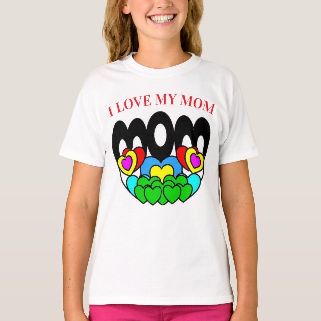 Camiseta Un niño que ama a su madre (Anverso)