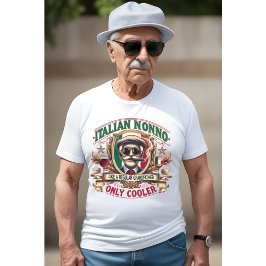 Camiseta Un no-italiano como un abuelo normal