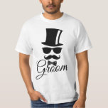 Camiseta Un novio gracioso<br><div class="desc">Diseño divertido y elegante para los hombres,  principalmente para los hombres clásicos e hipster.</div>