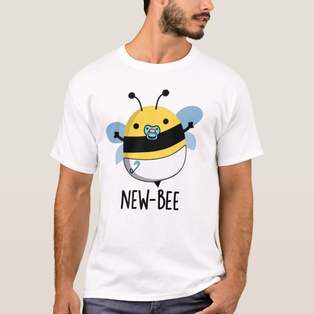Camiseta Un nuevo error de insectos divertidos de Bee (Anverso)