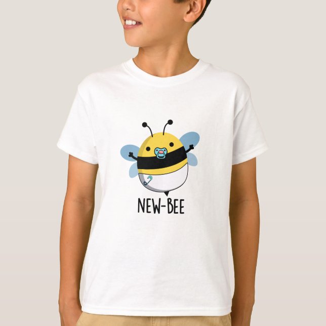 Camiseta Un nuevo error de insectos divertidos de Bee (Anverso)