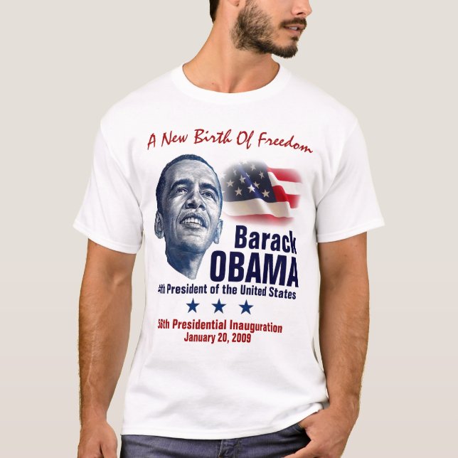 Camiseta Un nuevo nacimiento de la libertad (Anverso)