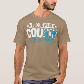 Camiseta Un nuevo primo gracioso retro orgulloso es un niño