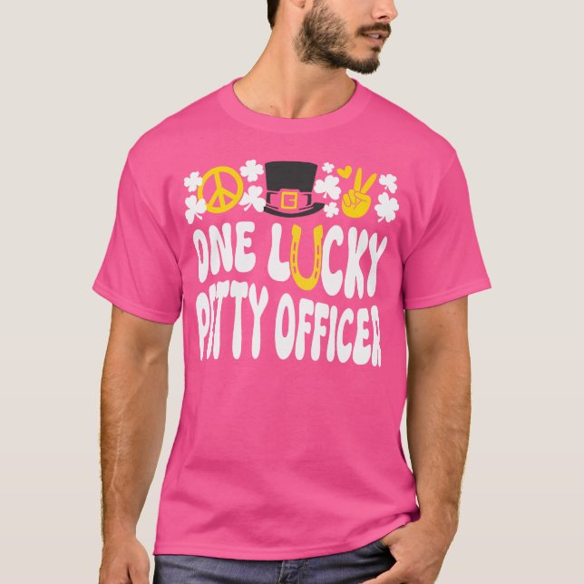 Camiseta Un Oficial Subalterno Afortunado (Anverso)