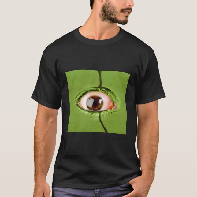 Camiseta Un Ojo Ogro Me Está Mirando (Anverso)