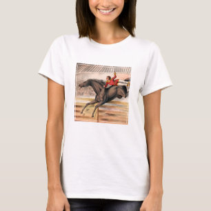 Camiseta Un Operador De Circo Montando Un Caballo De Bóveda
