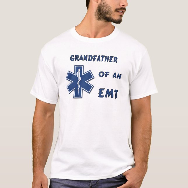 Camiseta Un orgulloso abuelo de la EMT (Anverso)