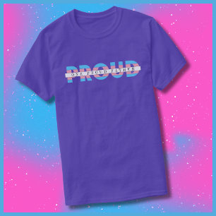 Camiseta Un orgulloso aliado transgénero Personalizado de d