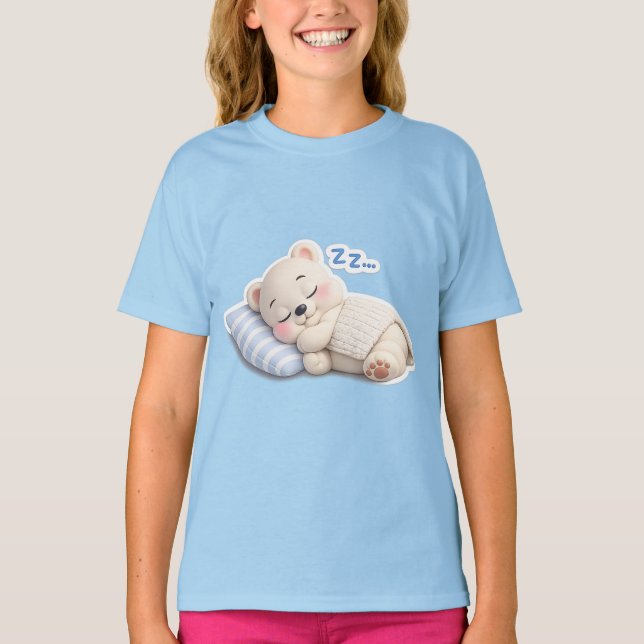 Camiseta Un oso durmiendo (Anverso)