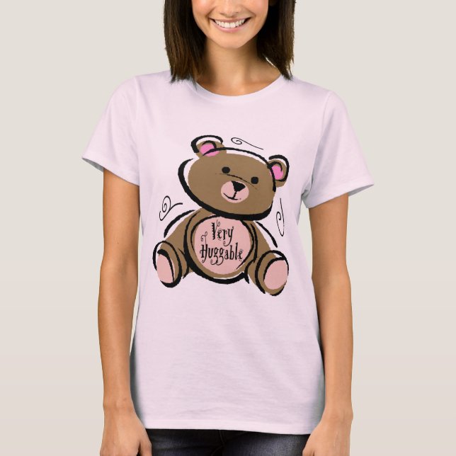 Camiseta Un Oso Teddy Muy Hugable (Anverso)