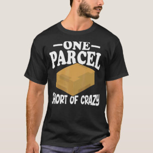 Camiseta Un Paco Corto Del Loco Trabajador Postal Mailman P