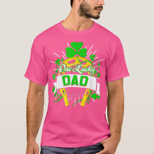 Camiseta Un padre afortunado feliz día de San Patrón Regalo