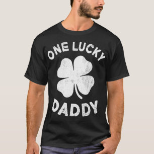 Camiseta Un padre afortunado St Patricks Day Green Shamrock