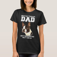 Un Padre Terrier De Boston Como Un Dueño De Un Mas