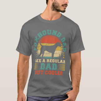 Camiseta Un Padre Vintage De Foxhound Como Un Padrón De Pap