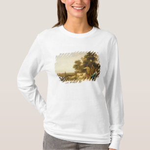 Camiseta Un paisaje con los pastores y los Shepherdesses