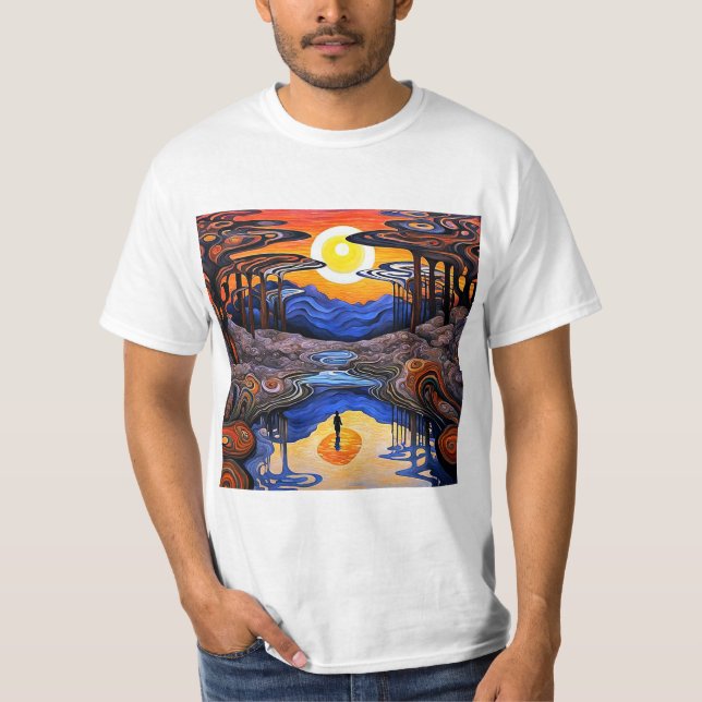 Camiseta Un paisaje emocional (Anverso)