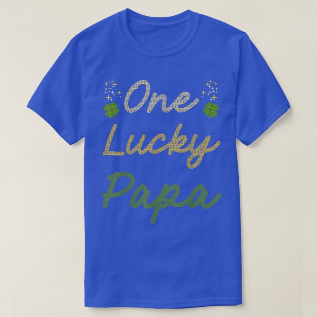 Camiseta Un Papa afortunado (Diseño del anverso)
