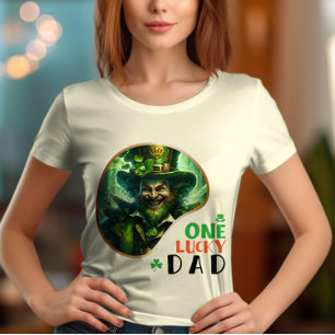 Camiseta Un papá afortunado - Baile paso irlandés