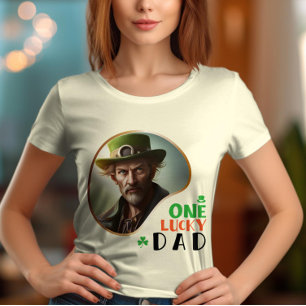 Camiseta Un papá afortunado - Bendiciones irlandesas