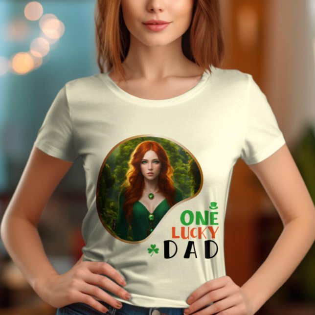 Camiseta Un papá afortunado - Calle Shamrockin' (Subido por el creador)