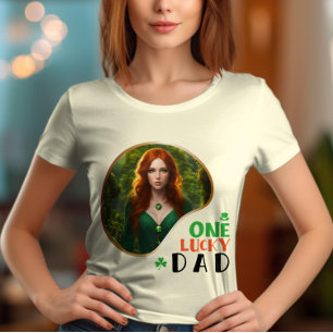 Camiseta Un papá afortunado - Calle Shamrockin'