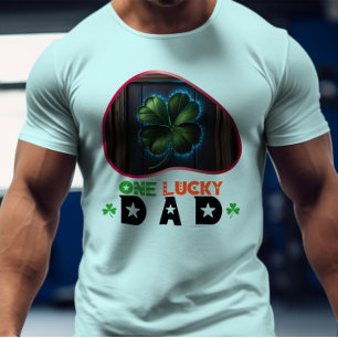 Camiseta Un papá afortunado - Carnaval de Creek de Tronco