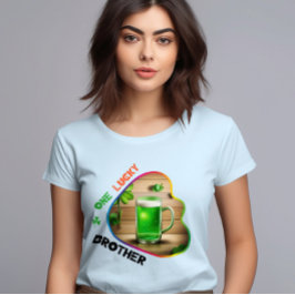 Camiseta Un papá afortunado - Escóndete y busca de Leprecha