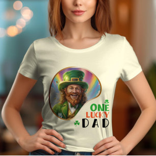 Camiseta Un papá afortunado - Leprechaun Legends