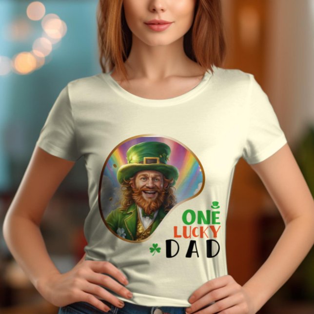Camiseta Un papá afortunado - Leprechaun Legends (Subido por el creador)
