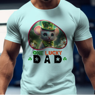 Camiseta Un papá afortunado - Noche del pub irlandés Trivia