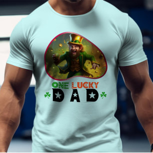 Camiseta Un papá afortunado - Shimmering Shamrock Ball