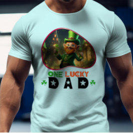 Camiseta Un papá afortunado - Tradiciones irlandesas